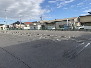 刈谷市　パチンコ店駐車場　塗り替え工事