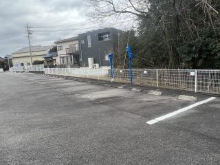 愛知県　日進市　企業様駐車場　ライン塗り替え工事