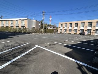 愛知県　刈谷市　マンション駐車場　塗り替え工事