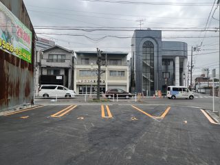 愛知県　刈谷市　コインパーキング　新設ライン工事