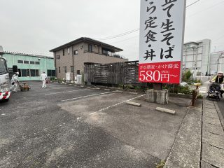 愛知県　小牧市　店舗駐車場　塗り替え工事